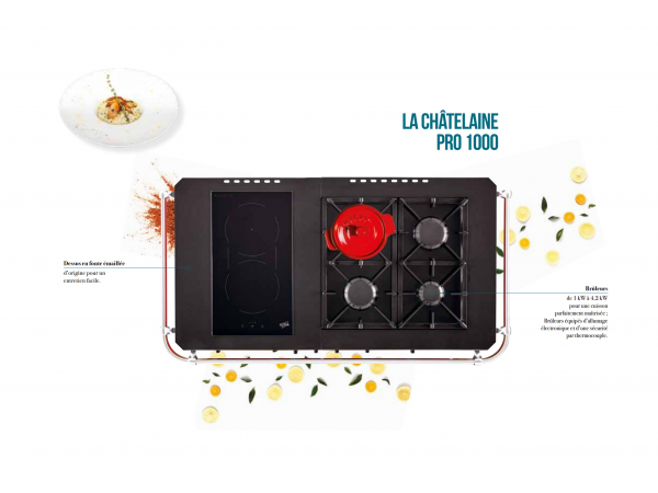 Cuisinière Chatelaine pro 1000-1