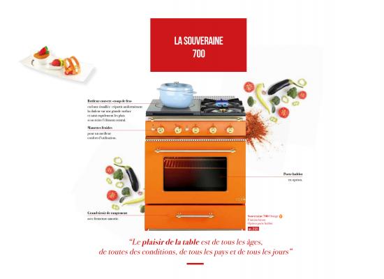 Cuisinière Souveraine 700